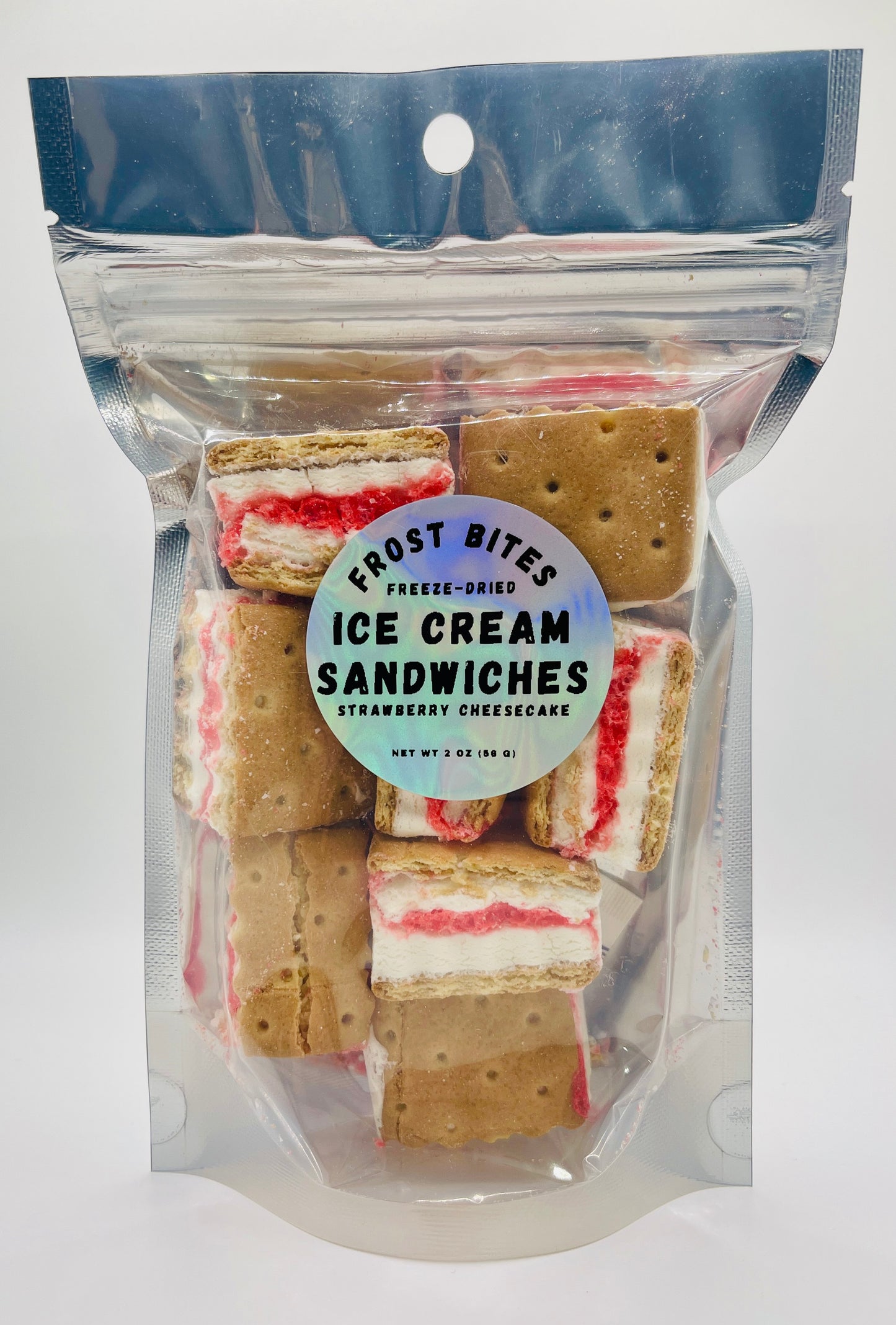 Strawberry Cheesecake Ice Cream Sandwiches